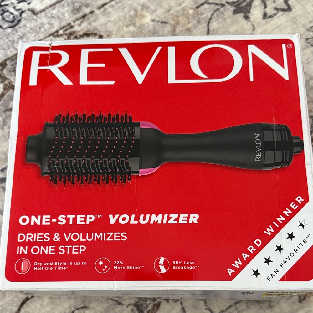 Revlon One-Step Volumizer Hair Dryer - Black and Pink